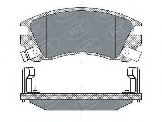 Тормозные колодки SCT SP 284