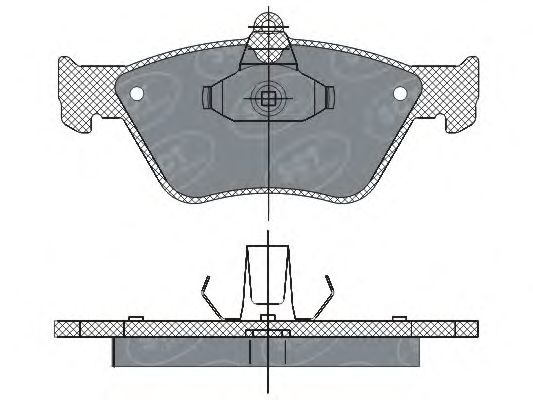 Тормозные колодки SCT SP 285