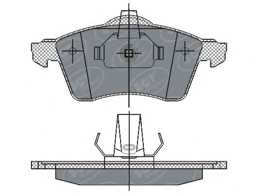 Тормозные колодки SCT SP 286