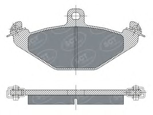 Тормозные колодки SCT SP 298