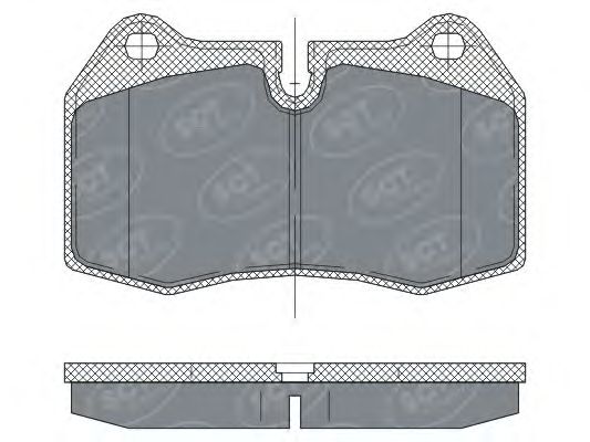Гальмівні колодки SCT Germany SP 272