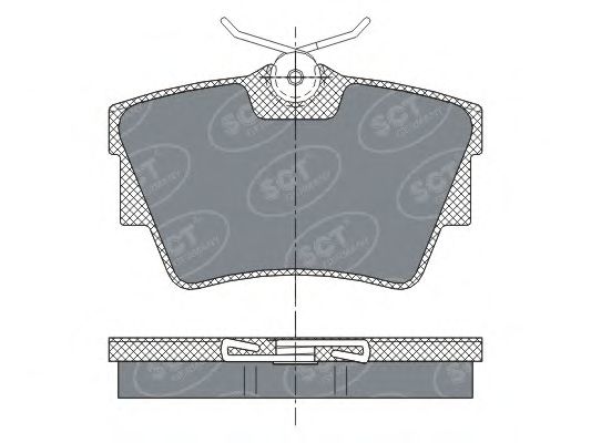 Тормозные колодки SCT SP 289