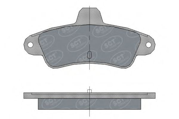 Тормозные колодки SCT SP 304