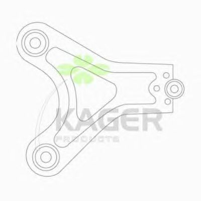 Рычаг подвески KAGER 87-1555