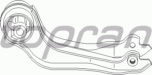 Подушки КПП TOPRAN 110 141