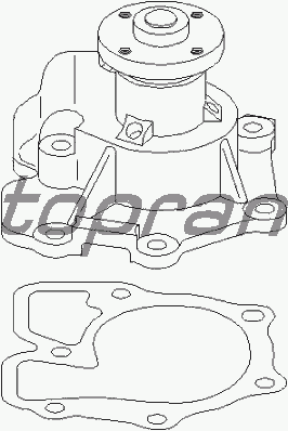 Помпа TOPRAN 300 244