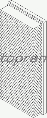 Воздушный фильтр TOPRAN 301 489