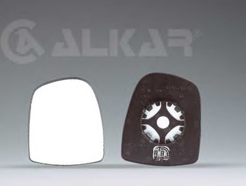 Стекло зеркала заднего вида ALKAR 6432750