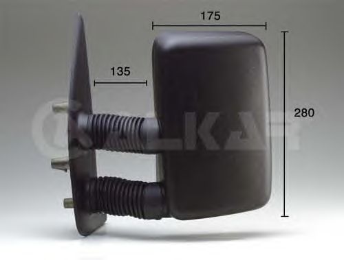 Зеркало заднего вида ALKAR 9239920