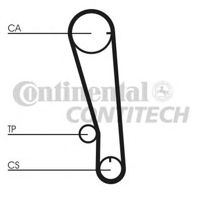 Ремінь ГРМ CONTITECH CT665