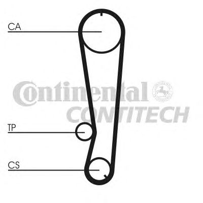 Ремень ГРМ CONTITECH CT788