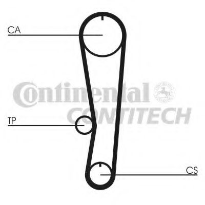 Ремень ГРМ CONTITECH CT895
