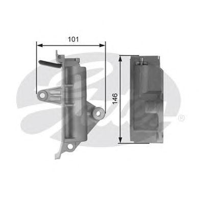 Успокоитель зубчатого ремня GATES T43063