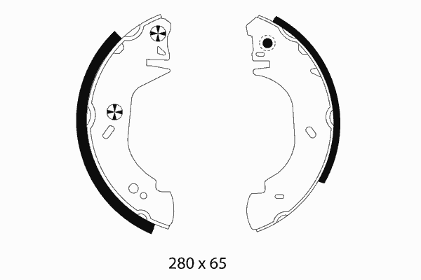 Тормозные колодки TEXTAR 91044201