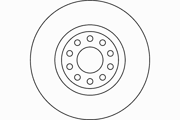Тормозной диск TEXTAR 92106105