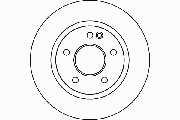 Тормозной диск TEXTAR 92124500