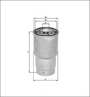 Топливный фильтр MAHLE KC 100