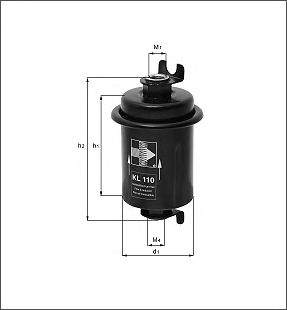 Топливный фильтр MAHLE KL 185