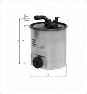 Топливный фильтр MAHLE KL 174