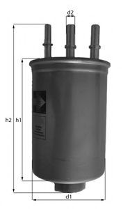 Топливный фильтр MAHLE KL 446