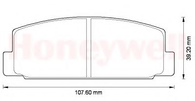 Тормозные колодки JURID 572490J