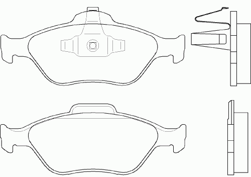 Тормозные колодки MINTEX MDB2314