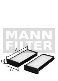 Фильтр салона MANN CU 23 001-2