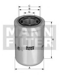 Фильтр АКПП MANN WH 1257/1