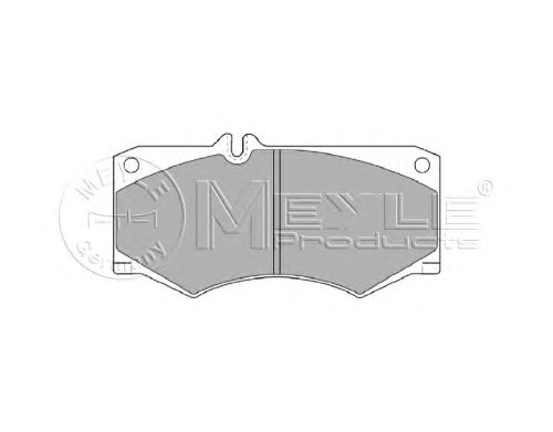 Тормозные колодки MEYLE 025 207 8418