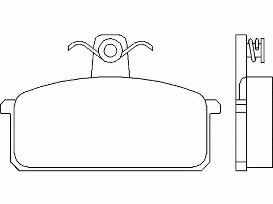 Тормозные колодки PAGID T5094