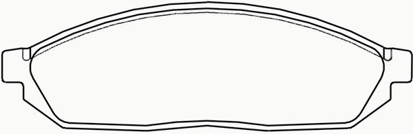 Тормозные колодки PAGID T0854