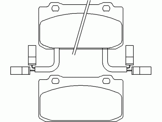Тормозные колодки PAGID T4164