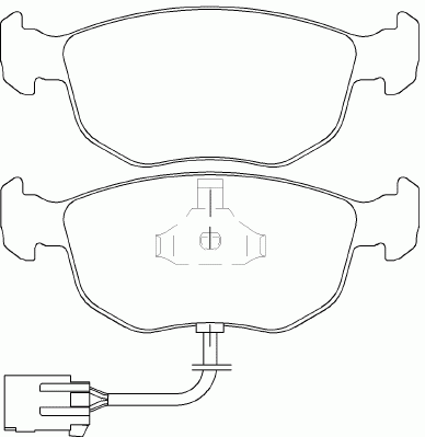 Тормозные колодки PAGID T1105