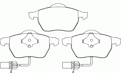 Тормозные колодки PAGID T1388