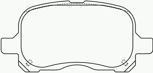 Тормозные колодки PAGID T1229