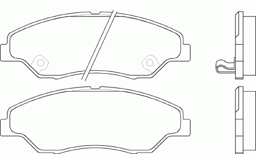Тормозные колодки PAGID T1277