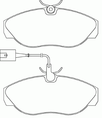 Тормозные колодки PAGID T5170