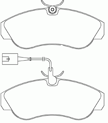 Тормозные колодки PAGID T5159
