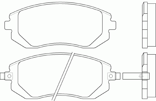 Тормозные колодки PAGID T1331