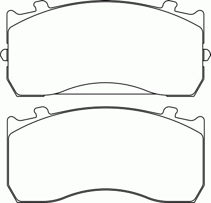 Тормозные колодки PAGID C1008