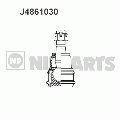 Шаровая опора NIPPARTS J4861030