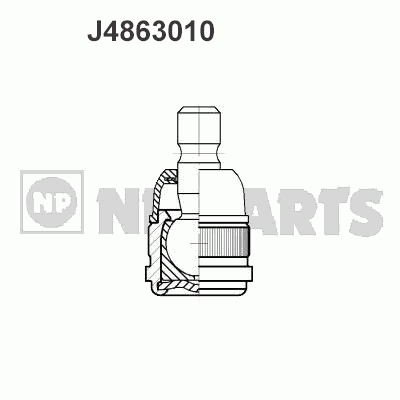 Шаровая опора NIPPARTS J4863010