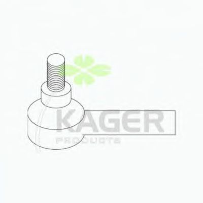 Наконечник рулевой тяги KAGER 43-0661