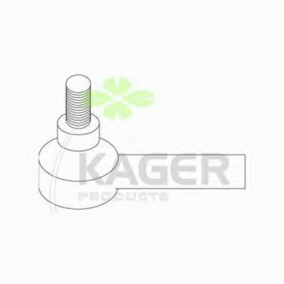 Наконечник рулевой тяги KAGER 43-0741