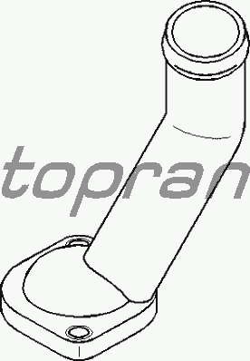 Фланец охлаждающей жидкости TOPRAN 109 791