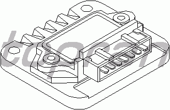 Коммутатор зажигания TOPRAN 102 925