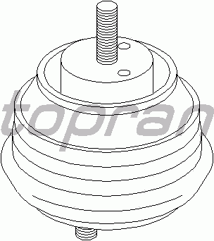 Подушка двигателя TOPRAN 500 004
