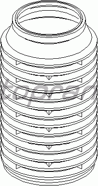 Пильник амортизатора TOPRAN 200 431