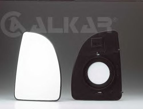 Стекло зеркала заднего вида ALKAR 6401921