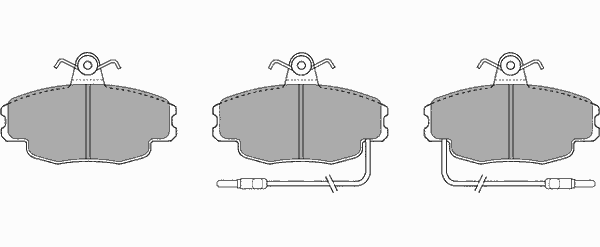Тормозные колодки SIMER 284